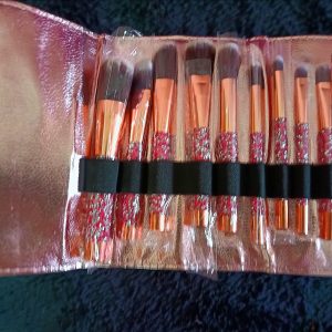 Manta de brochas de maquillaje profesional Zink